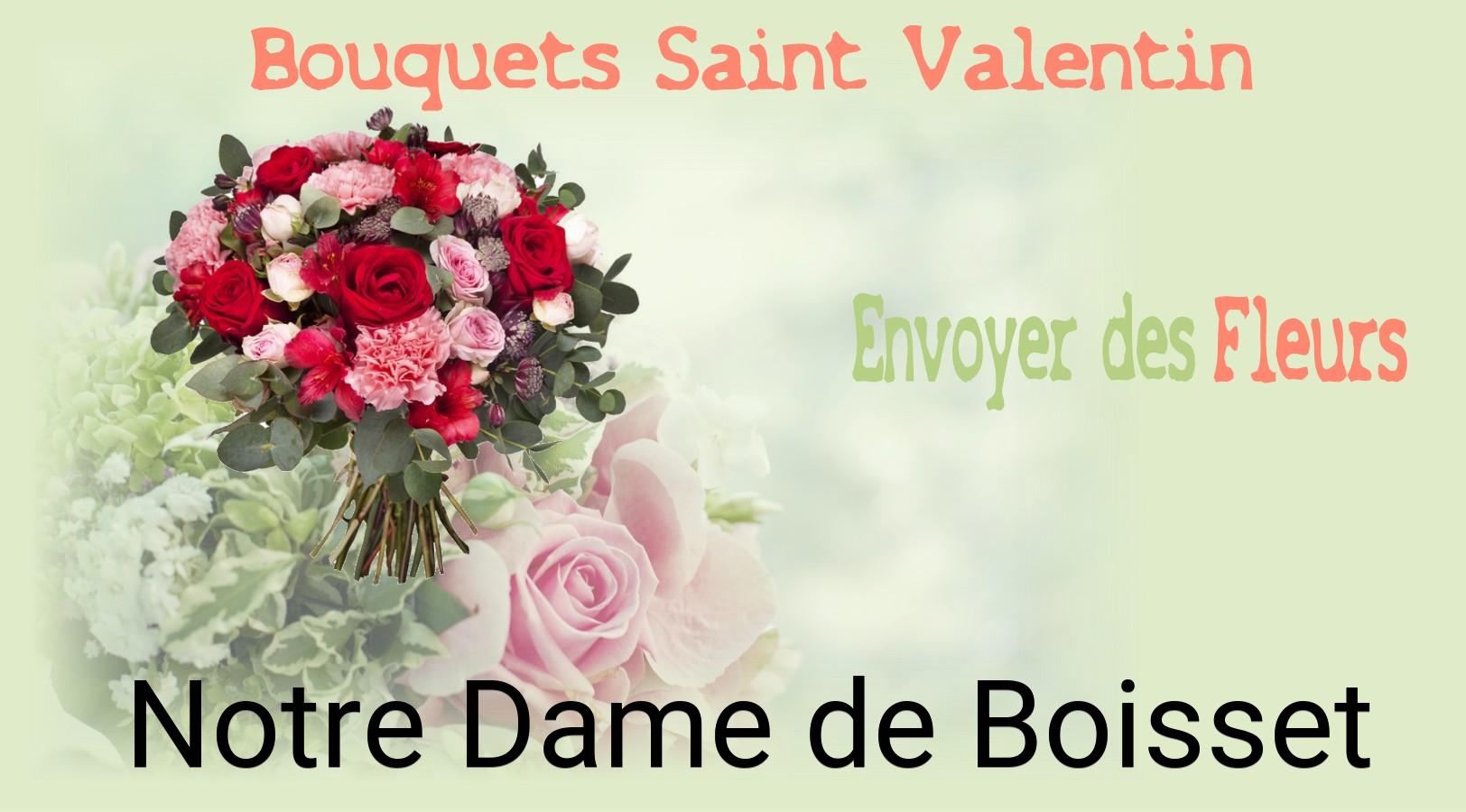 Roses de Saint-Valentin livrées à Notre-Dame-de-Boisset